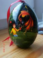 яйцо роспись,дерево,120 руб